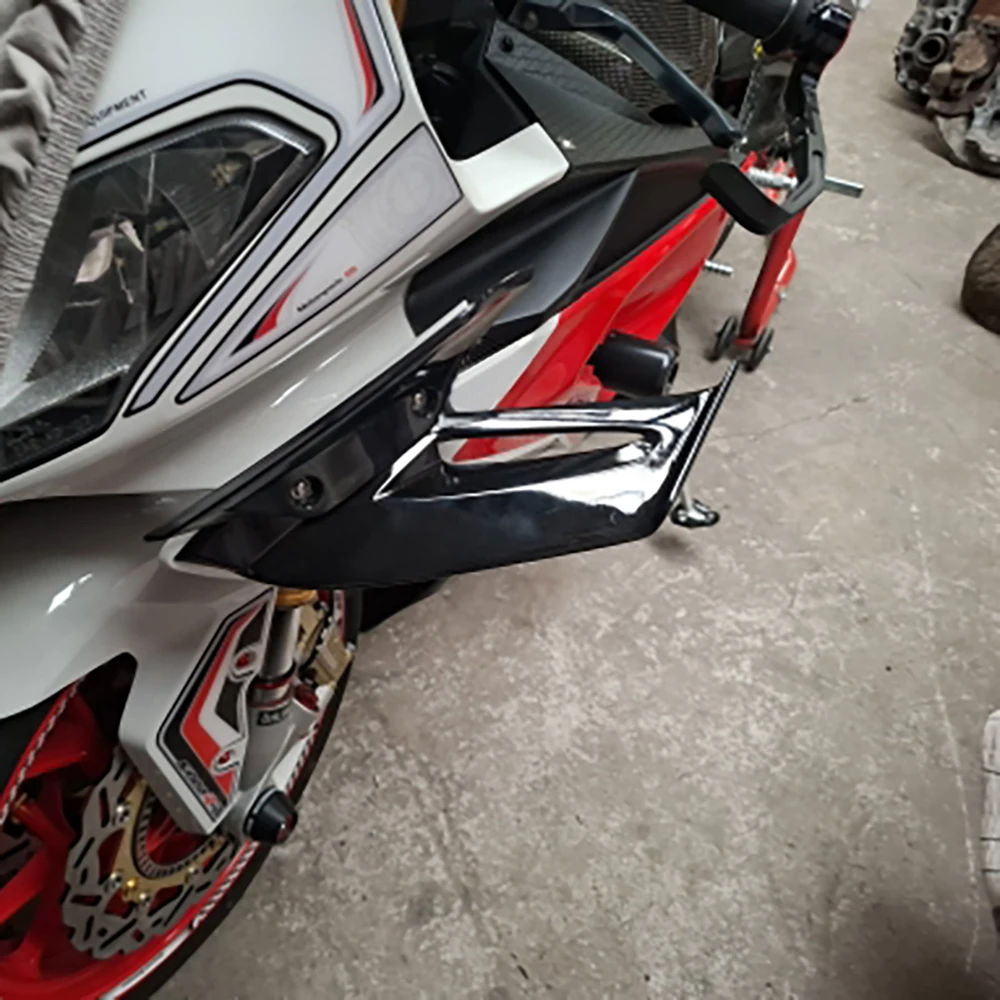 Motorrad-Spoiler-Winglet für S1000RR S1000 RR 2009 2010 2011 2012 2013 2014 Seitenverkleidung Fester Flügel ABS-Kunststoff Zubehör