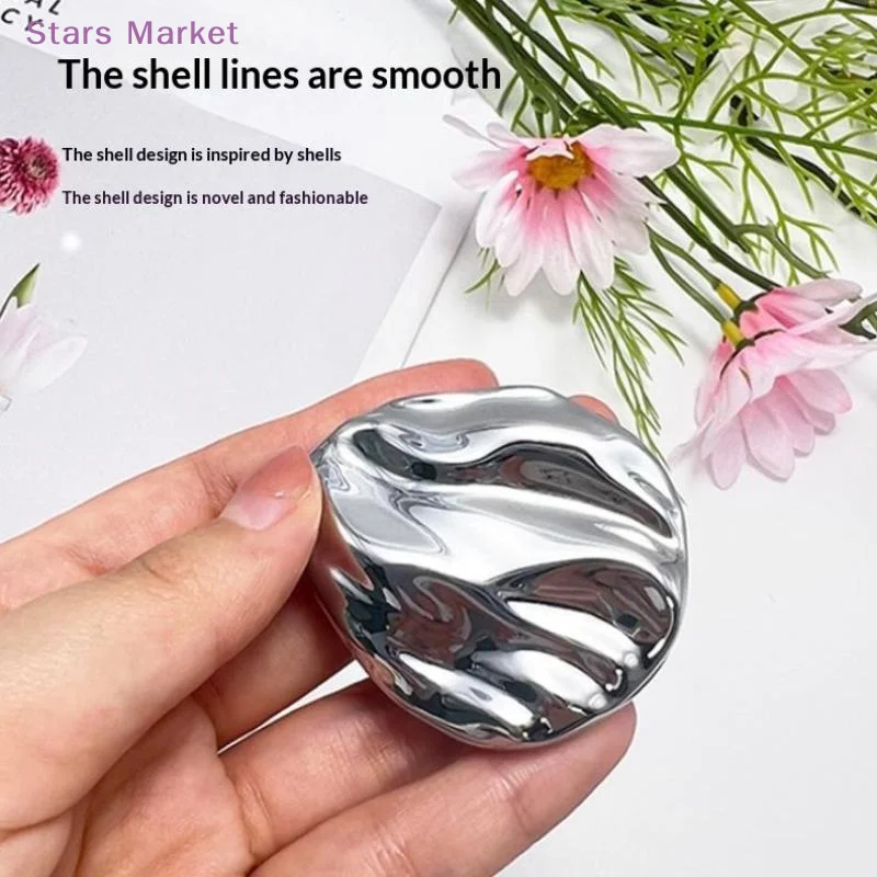 Zinc Alloy Empty Solid Perfume Box 1Pcs Rotary Open Close Portable Travel Balm Container for Friends Holiday Gift