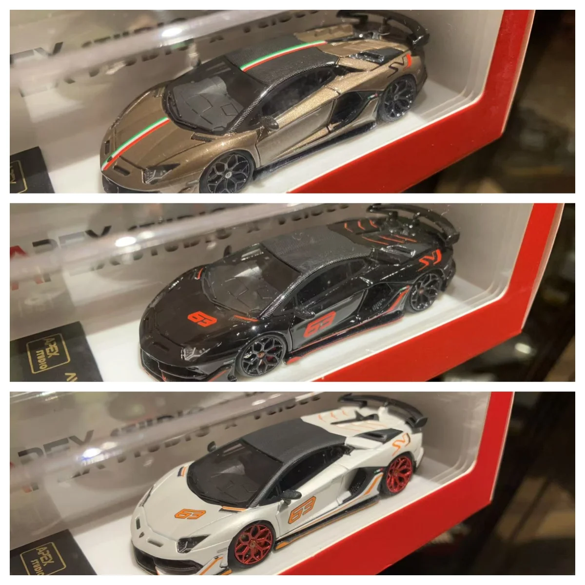 

Veloce x Apex Studio 1:64 Aventador SVJ Super Car Resin Model Collection Limited Edition Hobby Toys