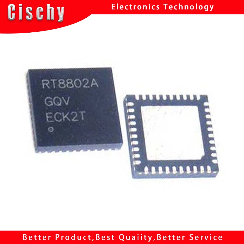 

5pcs/lot RT8802A RT8802 QFN-40