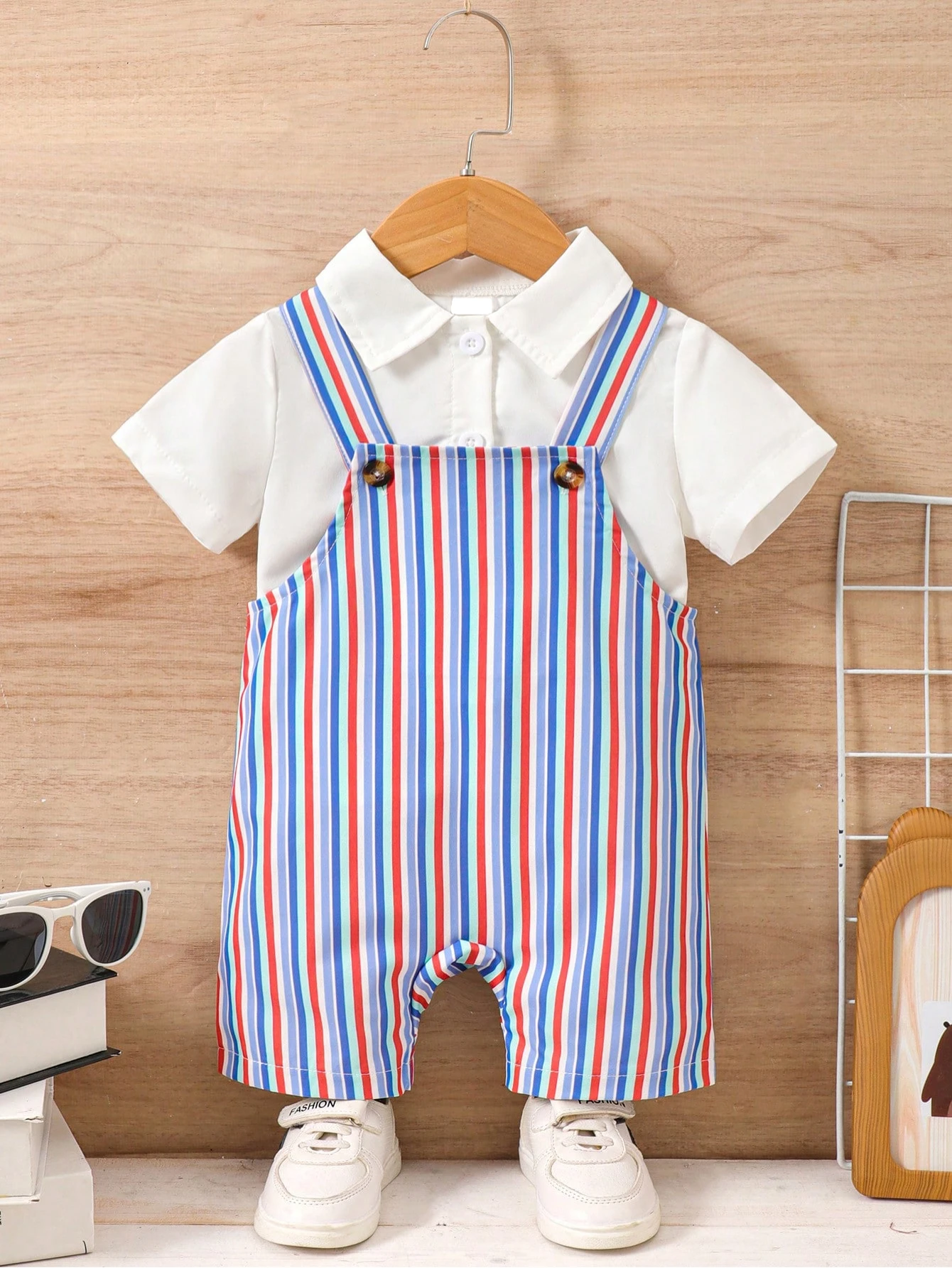 Baby summer fashion casual breathable minimalist suit