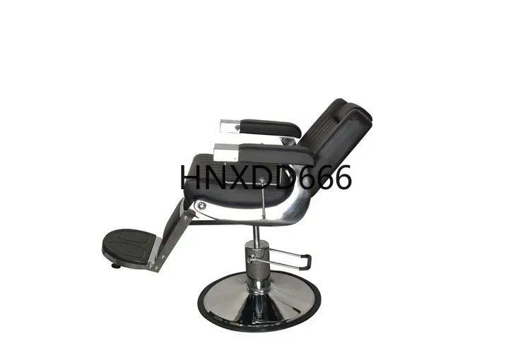 Schwarzer Salon-Friseurstuhl