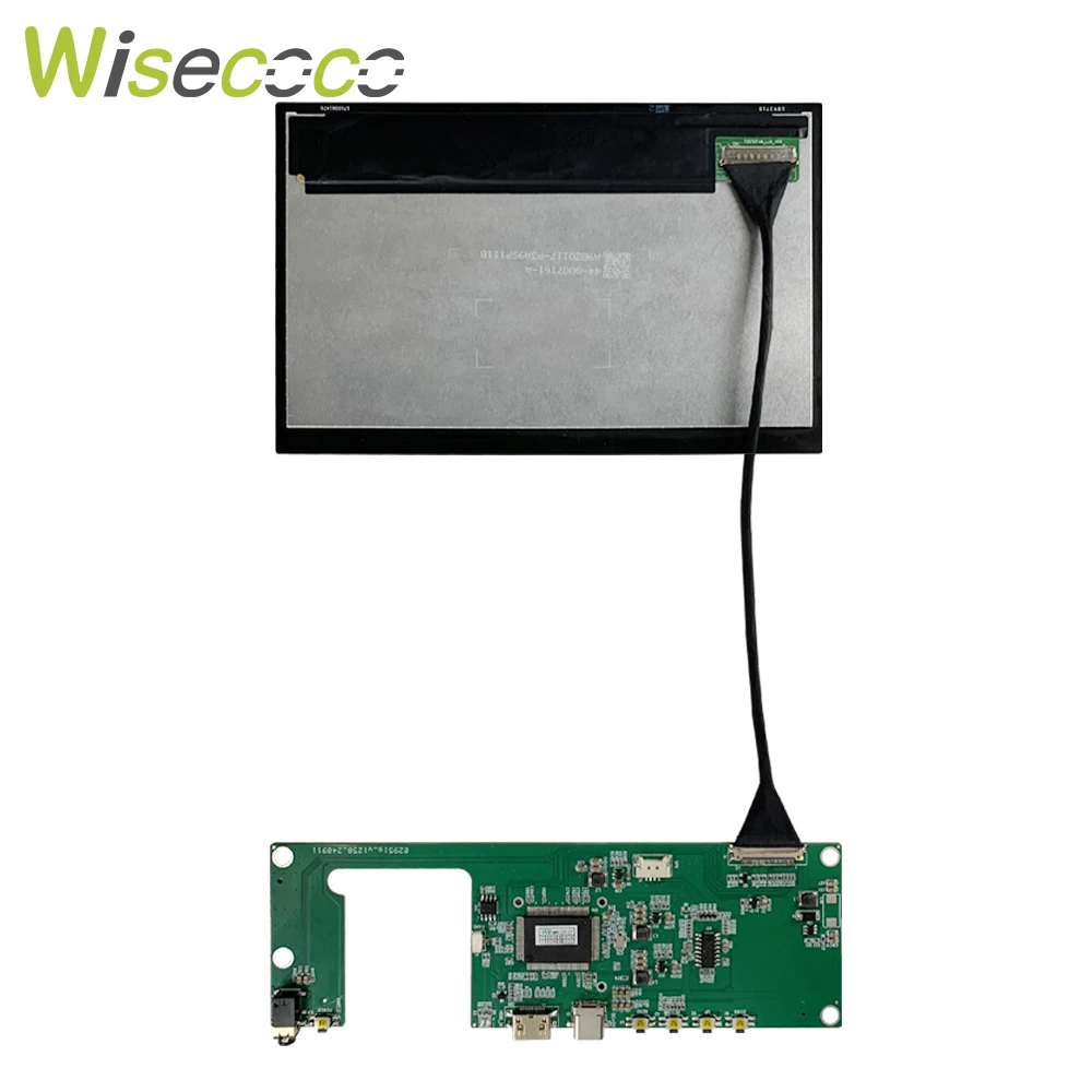 Wisecoco 7 Inch 1920x1080 120hz TFT LCD IPS Display For Raspberry Pi Gaming Screen Portable Handheld Device Diy Project 60hz