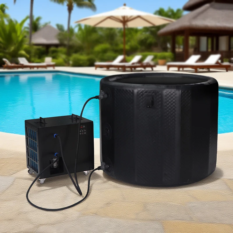 0.5 H·P Ice Bath Water Chiller Cooler Machine, Cold Bath Chiller with Cooling System for Ice Bath Tub