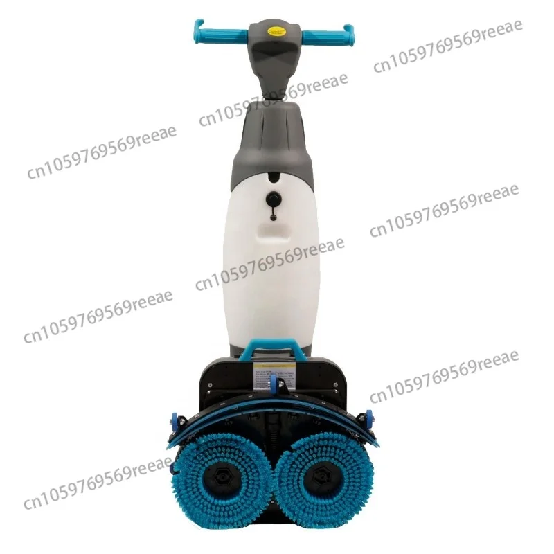 

430 Upgraded Version Portable Stand-Up Mini Floor Scrubber Machine