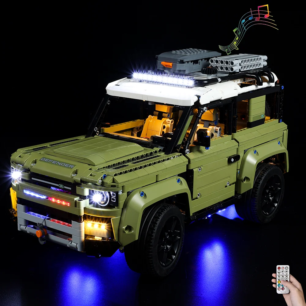 

Комплект светодиодного освещения подходит для LEGO Land Rover Defender 42110, подарок освещения (кроме строительных блоков)
