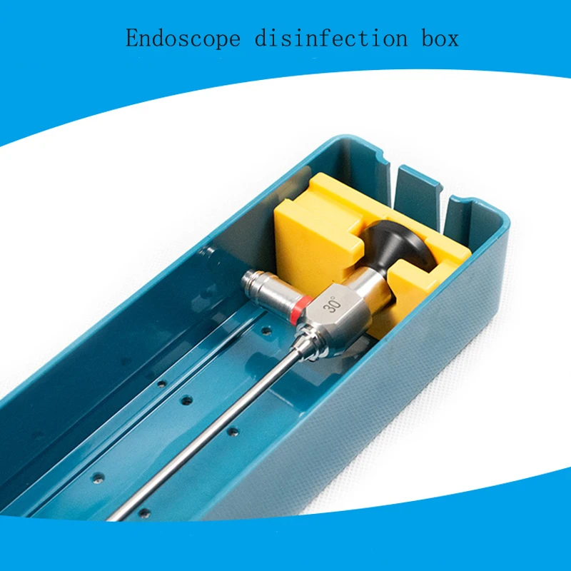 High performance polymer endoscope sterilizing box Nasal arthroscope otoendoscope ventriculoscopy sterilizing box