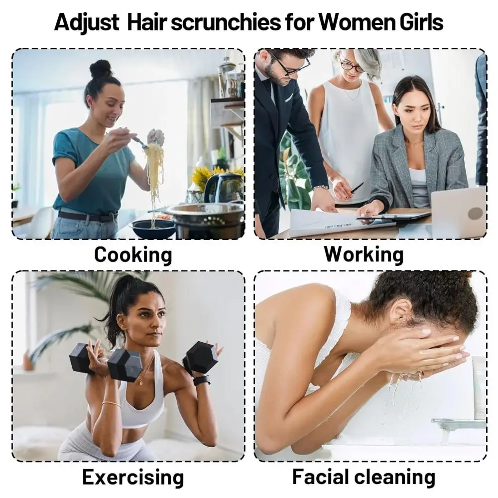 

Новая регулируемая веревка для волос, черные пышные резинки для волос с хвостиком, африканские пуфы, афро-резинка для волос для густых вьющихся волос