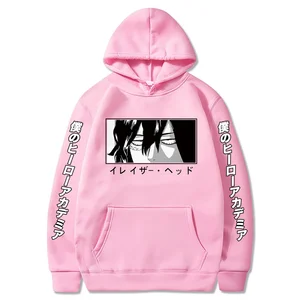 Mein Helden -Fitnessstudio Aizawa Shota schöne Augen Anime bedruckte Hoodies Frau Harajuku Casual Hoodies Mode Frauenhaube mit Kapuze 6 Hauptverkäufe Aizawa - №3
