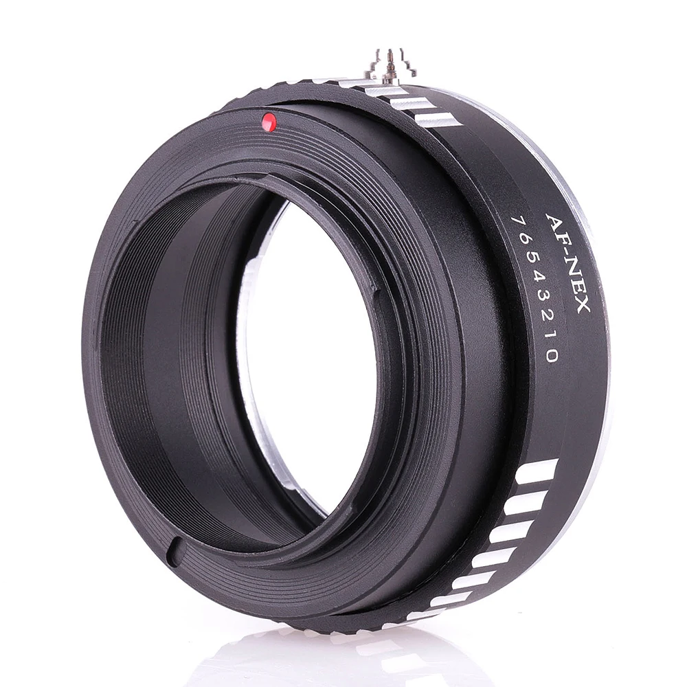 AF-NEX（Zebra lines） Mount Adapter For Sony Alpha Minolta AF Lens to for Sony E Mount NEX A7 A7R NEX-5T NEX7 A5000 A6000 A6300