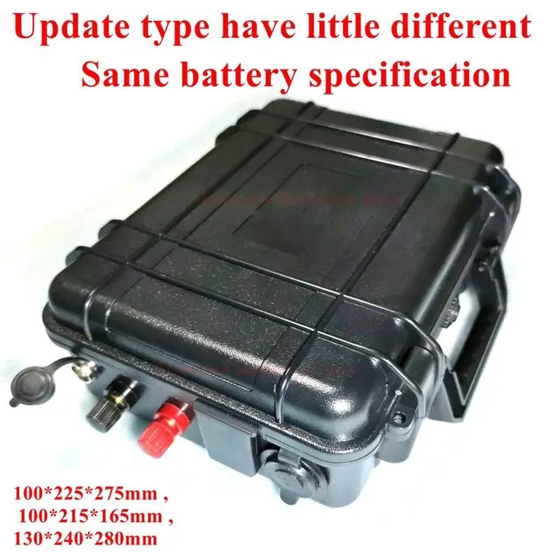 batterie lithium 12v li-ion battery 50AH 60AH 70AH 80AH for trolling motor boat propeller+10A Charger