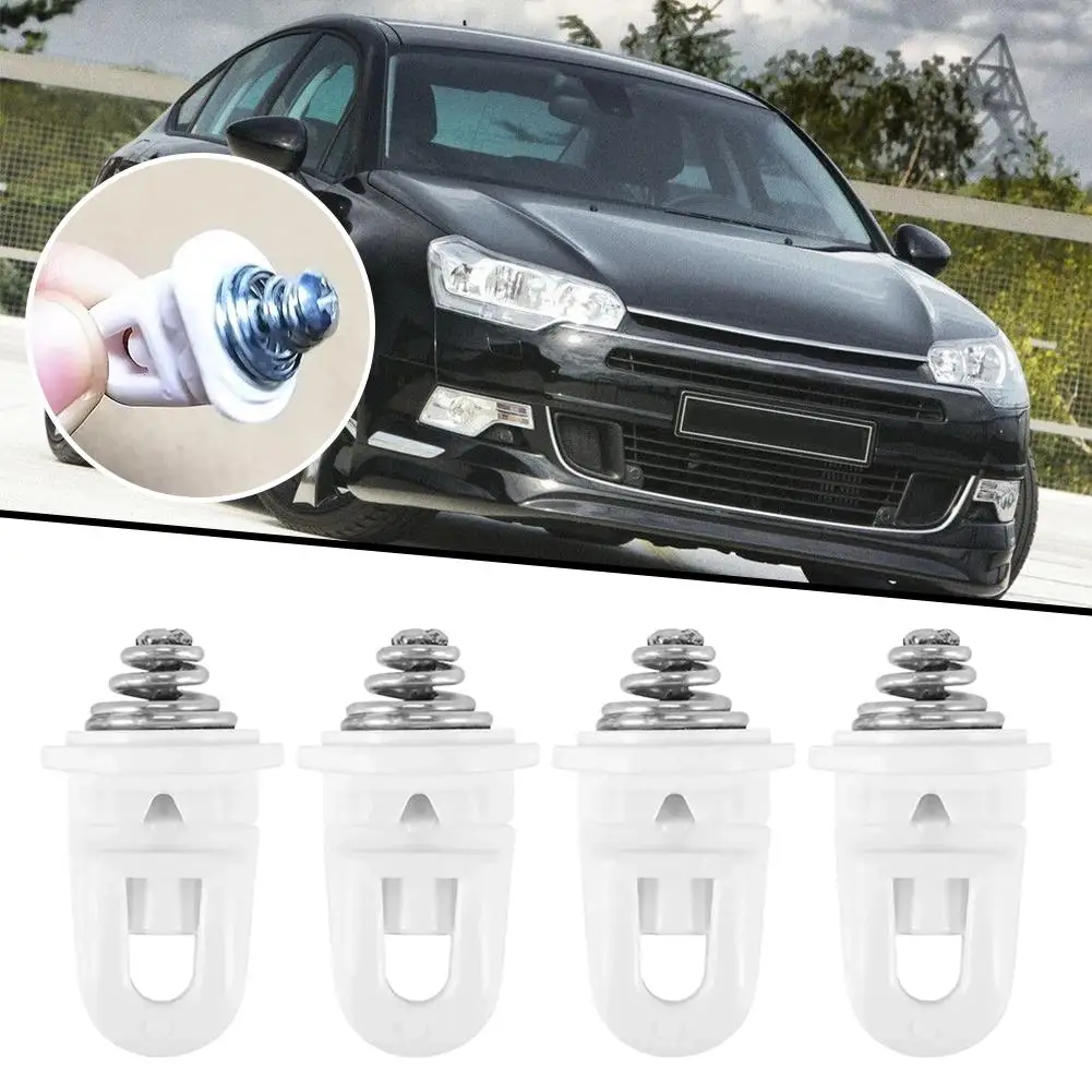 4 قطعة المصد الأمامي الاحتفاظ كليب لبيجو 407/607/407SW (2001-2008) لسيتروين C5 (2009-2016)