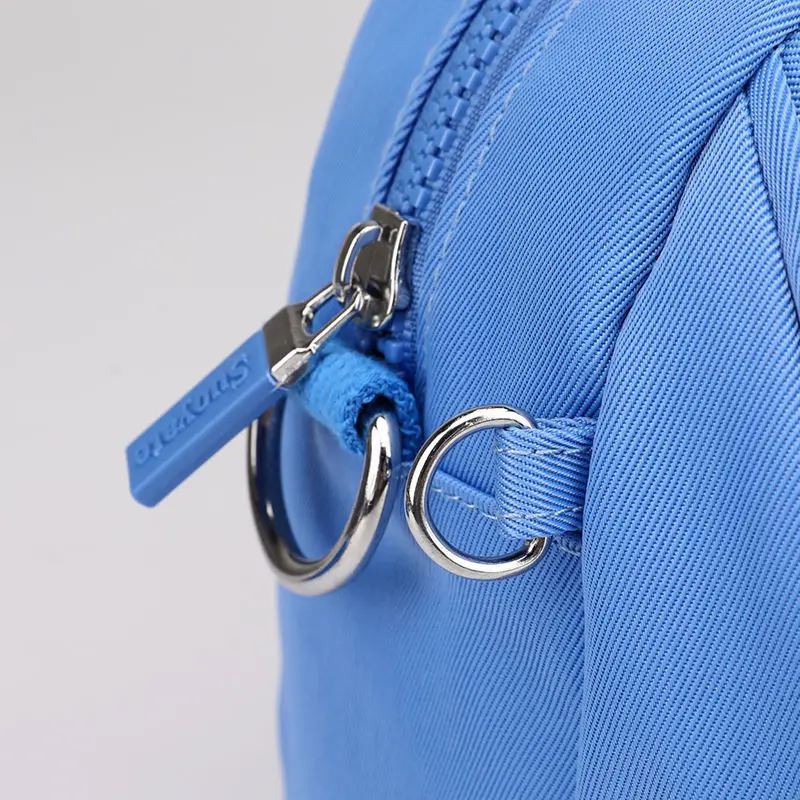 Ins Textured Women\'s Hand 2025 New Fashion Waterproof Oxford Cloth Fashion with Foreign Crossbody Shoulder SweetStyle Zipper Bag