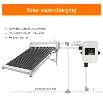 Čerpadlo na zvyšování tlaku vody pro domácnost 24V automatické sprchové posilovače tlaku vody tiché recirkulační čerpadlo vody 8 nejlepší prodej Tlakové čerpadlo do koupelny - №3