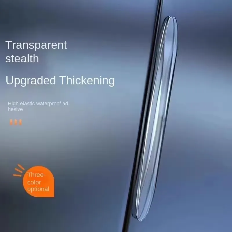 

4Pcs Auto Car Door Anti-collision Strips Vehicle Bumper Edge Anti-scratch Protectors Silicone Waterproof Self-adhesive Stickers