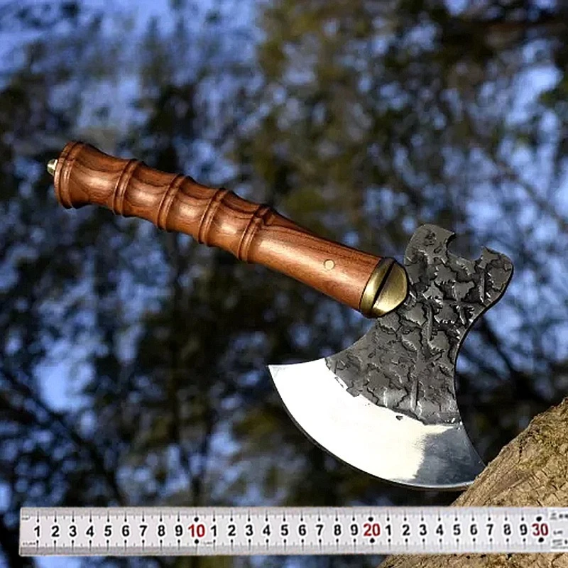 

Camping Multifunctional Hand Axe Integrated Specialized Logging Axe Outdoor Mountaineering Professional Tactical Axe