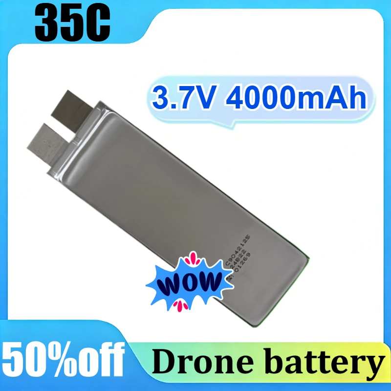 

3.7V 4000mAh 35C Lithium Battery for RC Aircraft Car Model Drone Spot Welder Starter Power Supply