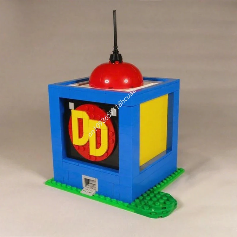 

380 шт. MOC Onkel Dagoberts Geldspeicher Uncle Scrooge's Money Bin Disneying Building Blocks Рождественская архитектура Кирпич Подарок