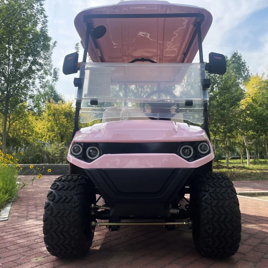 

Affordable Rapid Delivery Chinese Electric Golf Cart For Sale 72V Lithium Custom Comfortable 4 Seater Adult Electric Tricycles