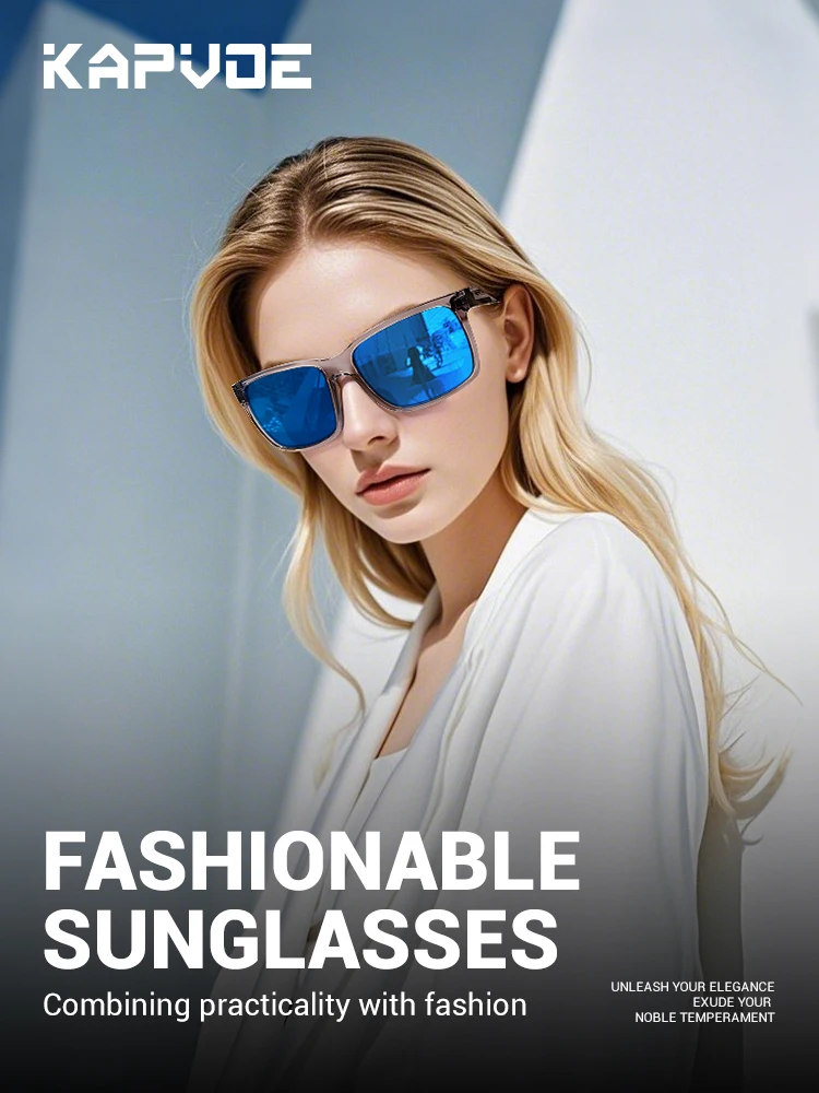 AliExpress kapvoe Kapvoe Hiking Fishing Eyewear Men Women Outdoor UV400 Protection Sports Glasses MTB Bike Cycling Glasses Polarized Sunglasses