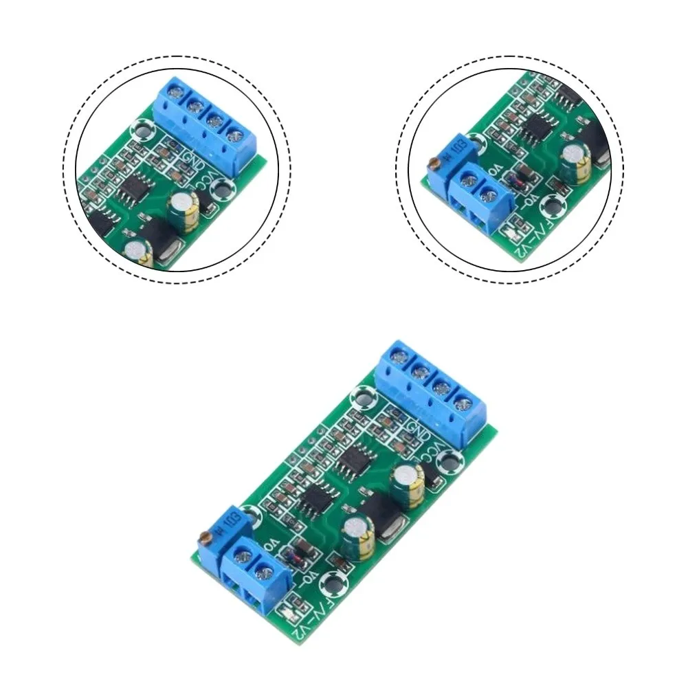 DC 12-30V For Frequency To Voltage Converter 0-10V 5V For Pulse Signal Analog Transducer With Optical Isolation For Industrial C