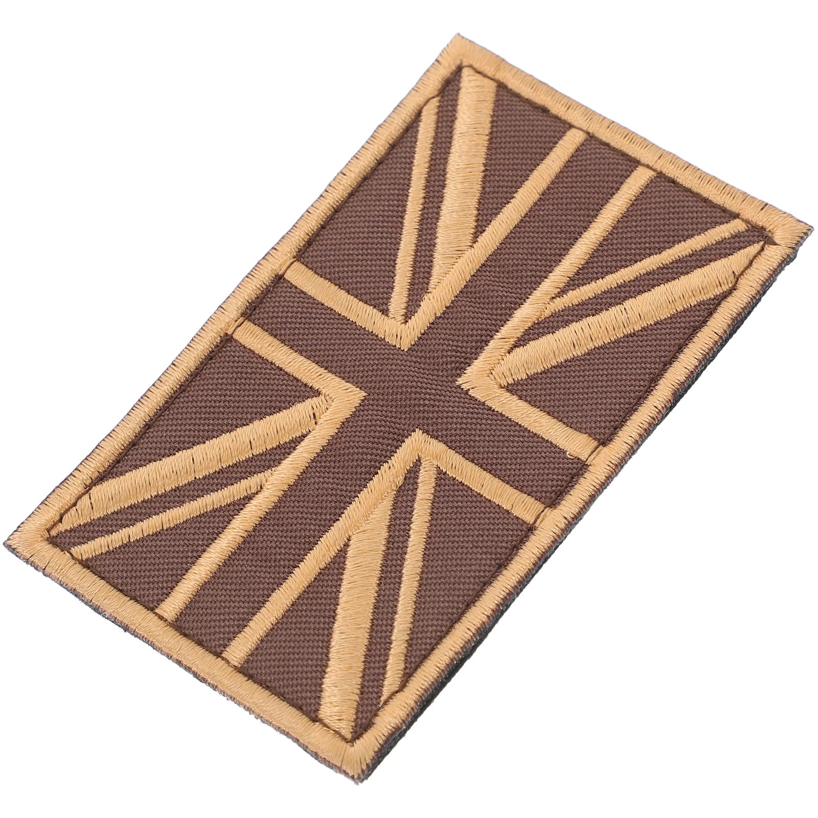 

Cloth Labels Union Jack Embroidered Patches Washable Durable Clothing Accessories British Flag Goth Style Fabric Badges