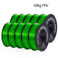 GEEETECH 10Kg TPU 3D Printer Filament material 1kg 2.2LBS/Spool 1.75mm Plastic Vacuum Packaging Non-Toxic Shore Hardness 95A