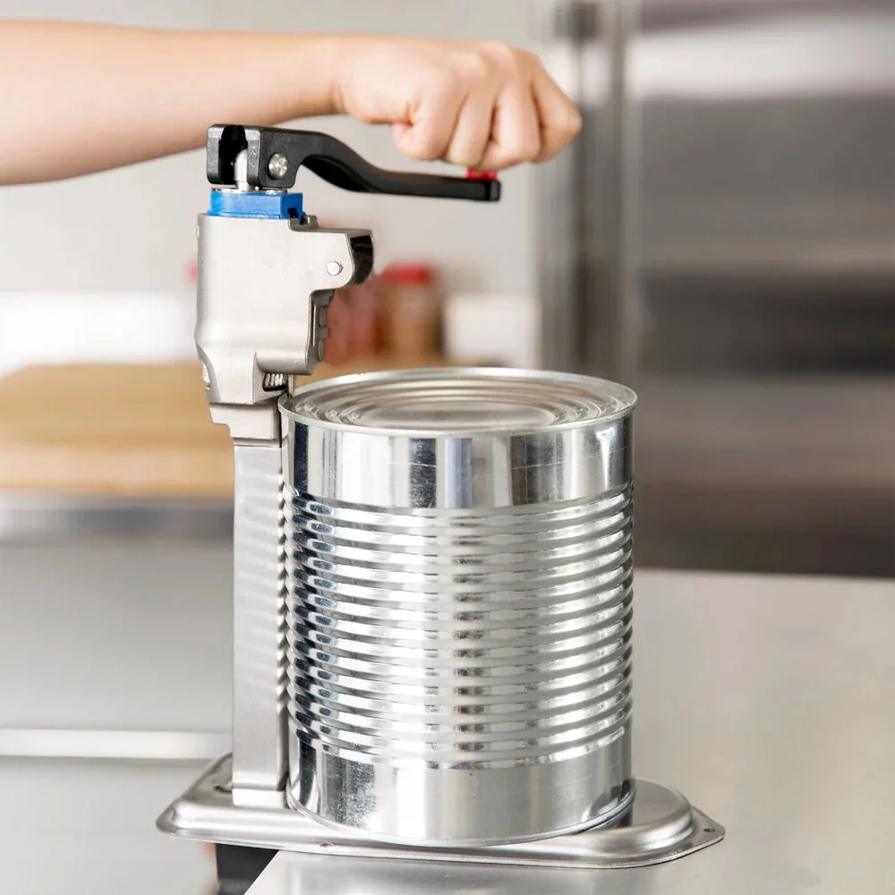 

Suitable for Commercial Restaurant Hotel Marine Heavy Duty Tabletop Stainless Steel Can Opener Tabletop Can Opener Can Opener