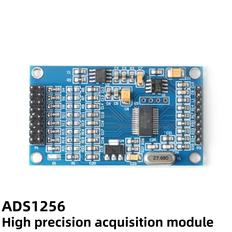 ADS1256 24 bit 8-channel ADC AD data acquisition card high-precision acquisition module