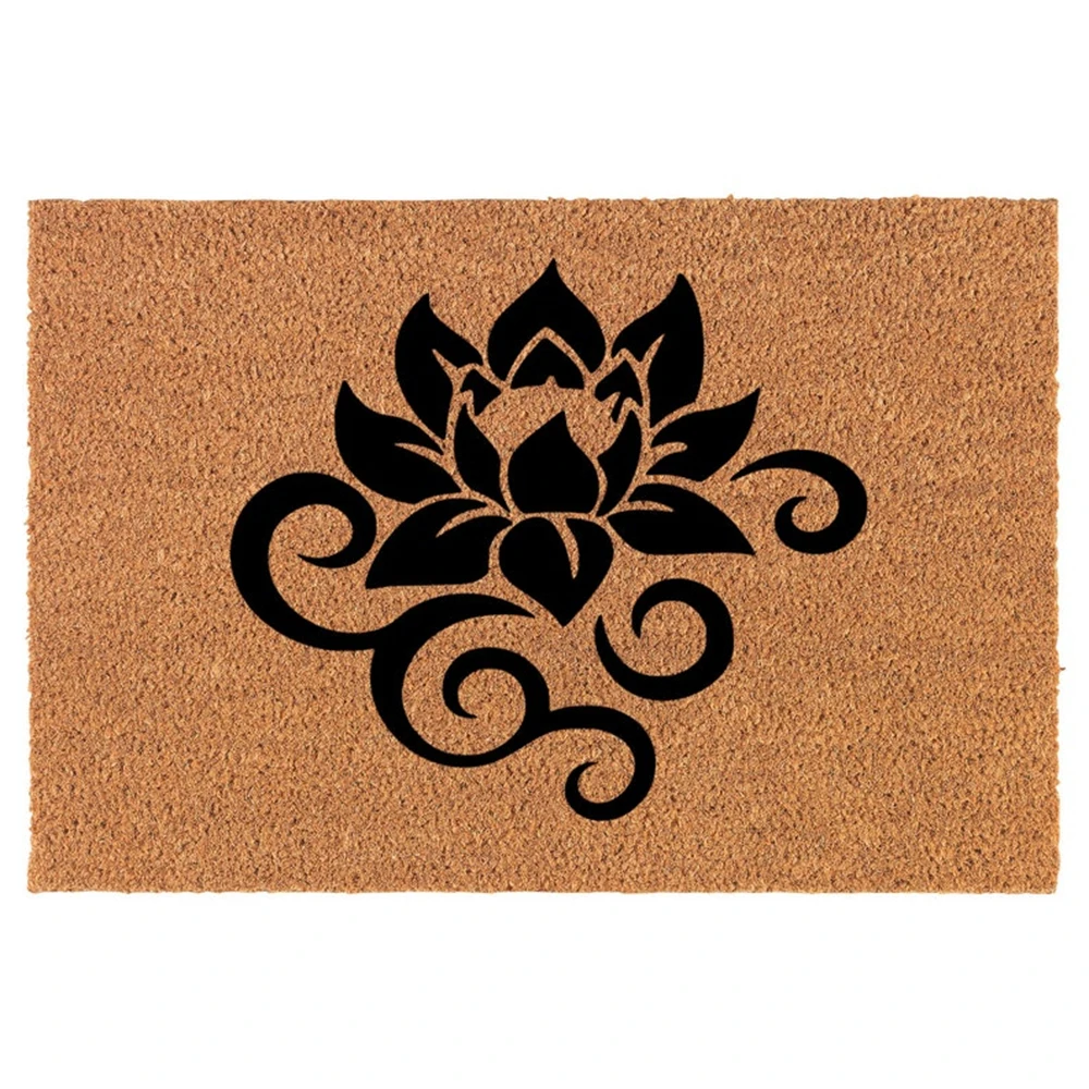 Custom Door Mat Personalized Mixed Floral Bloom Print Anti Dirty Versatile Space Rug Carpet Home Decor Housewarming Gift