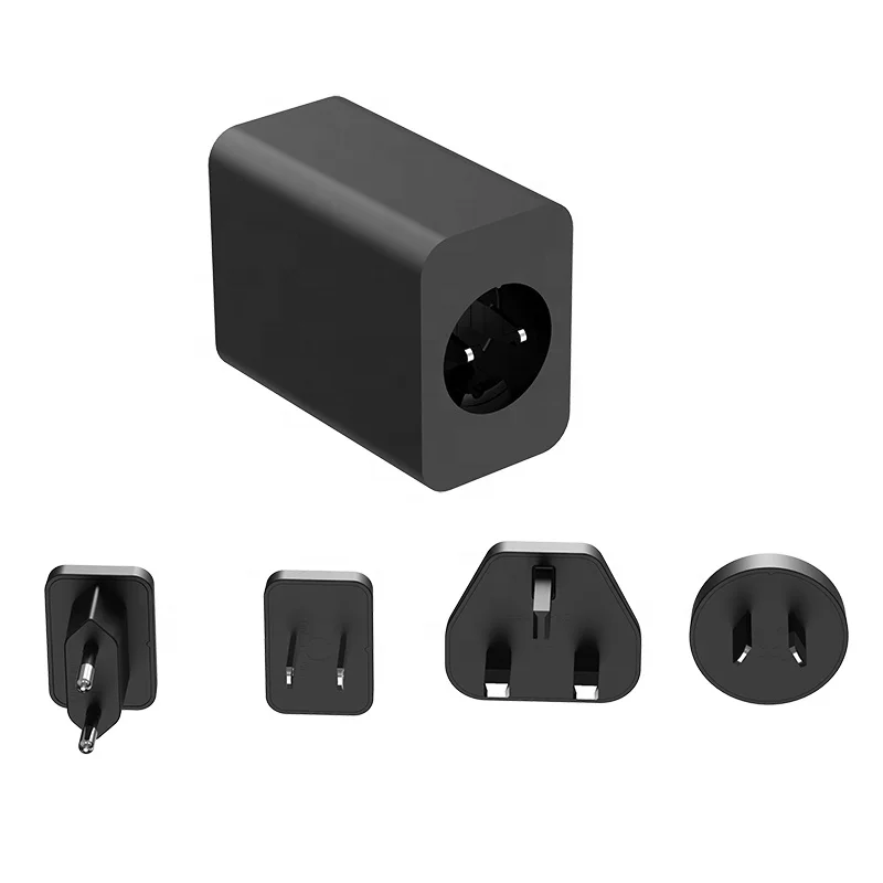 Travel Adapter Worldwide All in One Universal 5v 2.4a Usb Wall Phone 2.5a Power Supply 1a Dc 2a Portable Interchangeable Charger