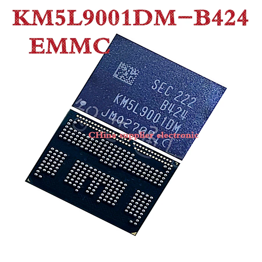 

D9WRV H9CCNNNCLGALAR-NUD KM5L9001DM-B424 eMMC 128+4GB UFS2.2+LPDDR4X BGA254 NAND Flash Memory IC Chip