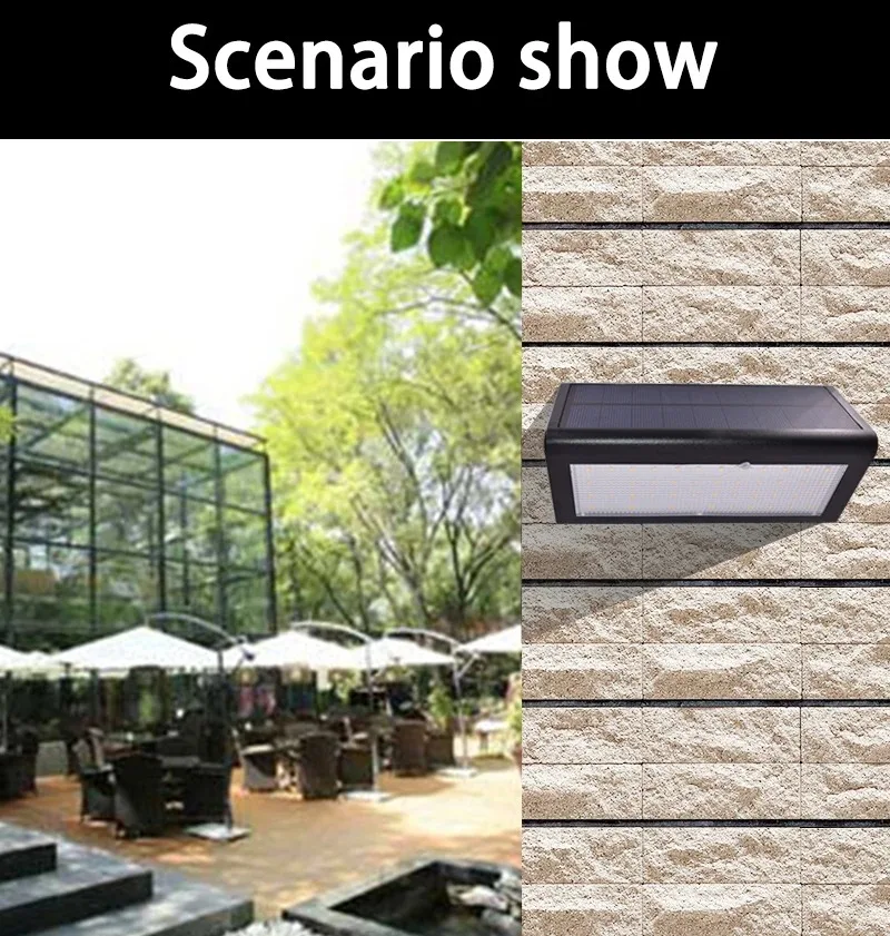 Super helder buitenlicht op zonne-energie, waterdicht, bewegingssensor, 4-modus verlichting, zonne-schijnwerper voor tuinbeveiliging, tuinpatio