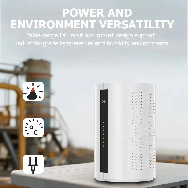 High-speed 5G WiFi router with 5G SIM card slot, dual band, better connection performance, enterprise grade