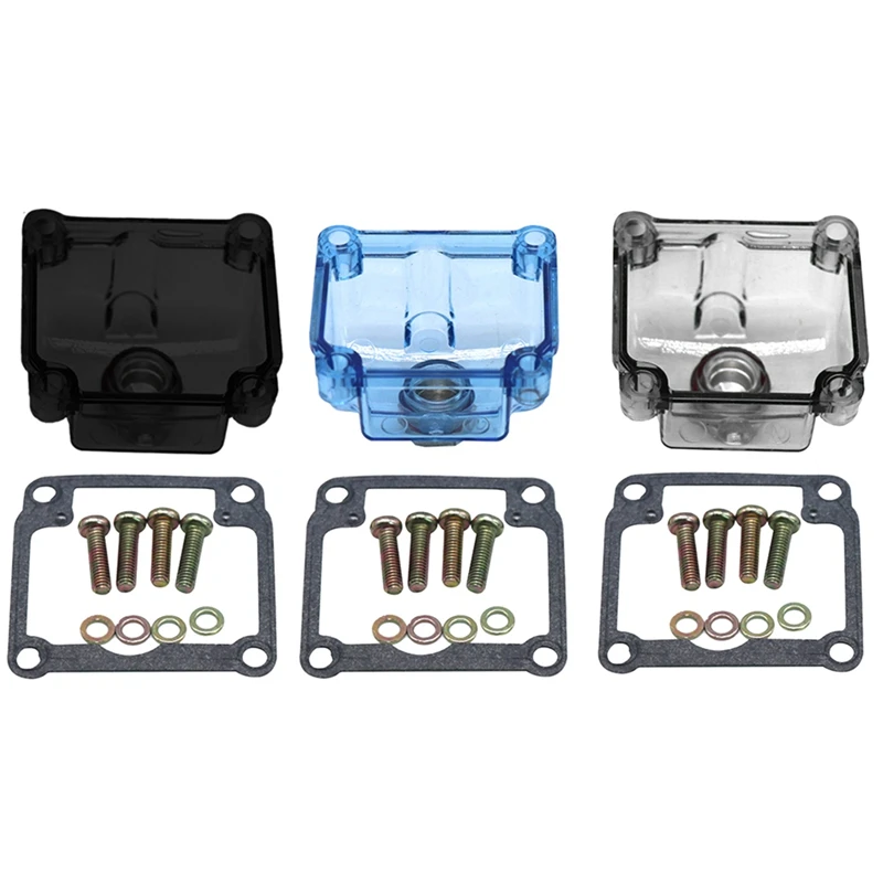 Tampa da base do carburador, copo de óleo flutuante transparente para carburador de motocicleta, adequada para dellort phbg como AD-ABNF