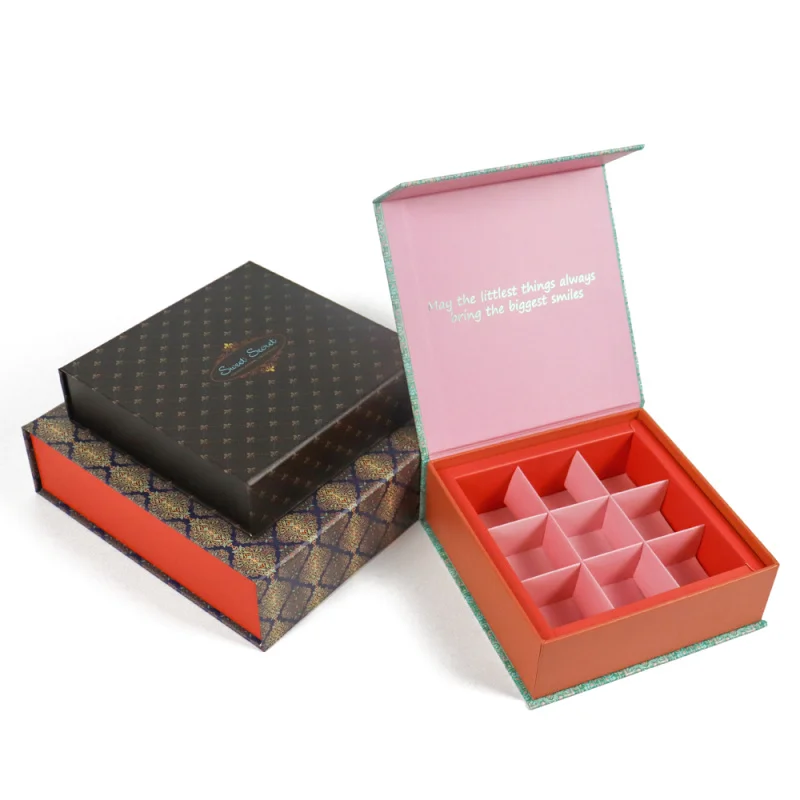 

Custom black corrugated shipping mailers paper boxes rigid cardboard paper gift mailer logo printing chocolate packaging box