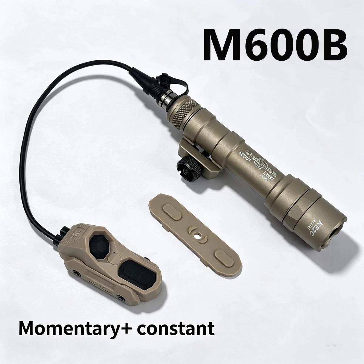 Tactical Surefire M600 M600B Flashlight UNITY AXON Two Dual Pressure Switch AR15 20mm Rail M600C Hunting Airsoft Scout Light