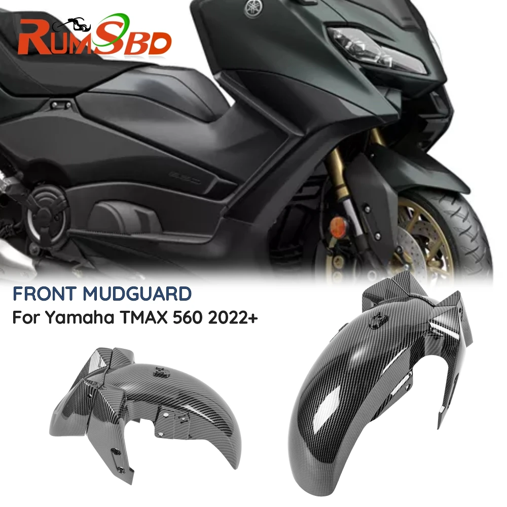 TMAX560 Motorcycle Parts Front Wheel Fender Mudguard Tire Splash Guard Protection Cover For Yamaha T-MAX TMAX 560 2022 2023 2024