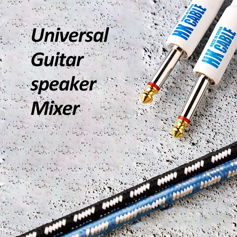 Electric Guitar Cable Wire Cord 3M 5M 10M No Noise Shielded For Audio Monitoring Bass Amplifier Accessories Musical Instruments
