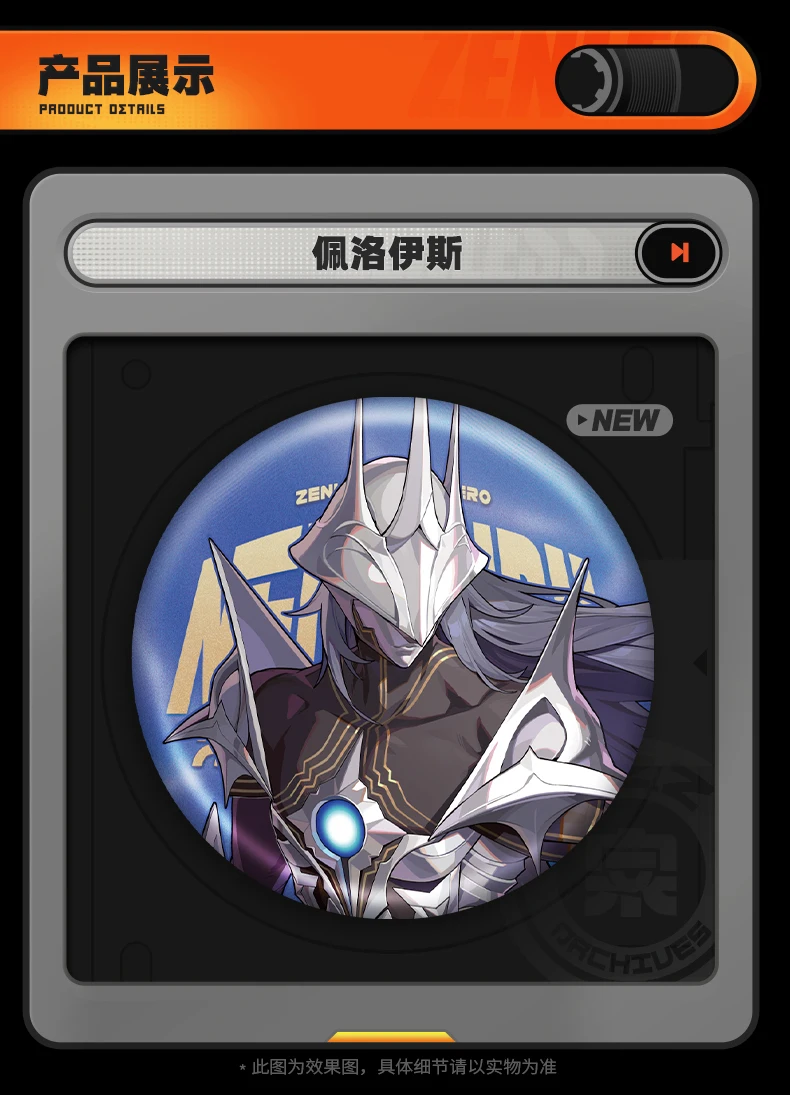 [Original] Game Zenless Zone Zero ZZZ Pyrois Wise Belle Cosplay Zinnabzeichen Anime Broschen Accessoires Cartoon Halloween Geschenke – Detail 3