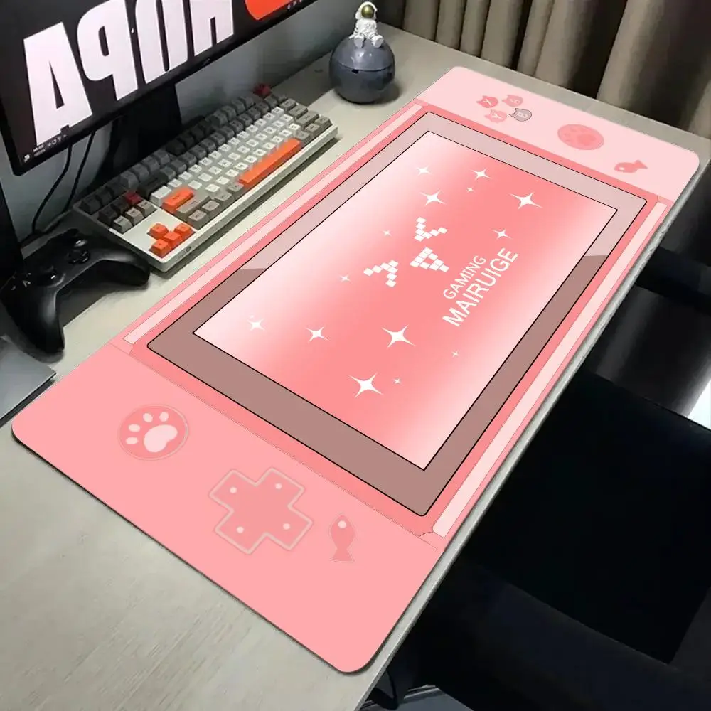 Cartoon Game Console Muismat 900X400 Mm Grote Gaming Muismat Toetsenbord Gamer Rubber Anti-Rimpel Anti-Slip bodem Bureau Mat