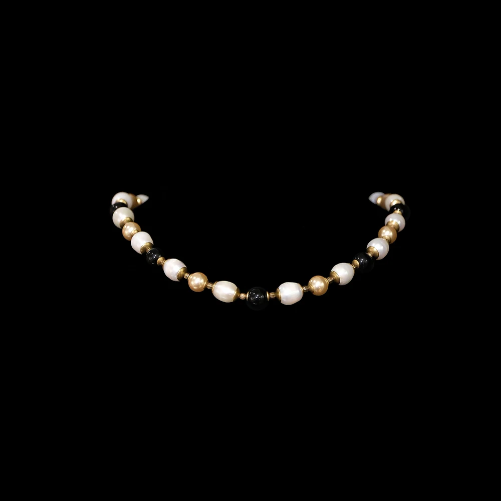 Amarita Boutique vintage charm natural pearl bracelet necklace jewelry for women