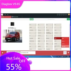 2024 Latest Diagbox V9.85 version Direct original installation work with Lexia3 PP2000 Diagnose Adaptations Diagbox For Peogeot