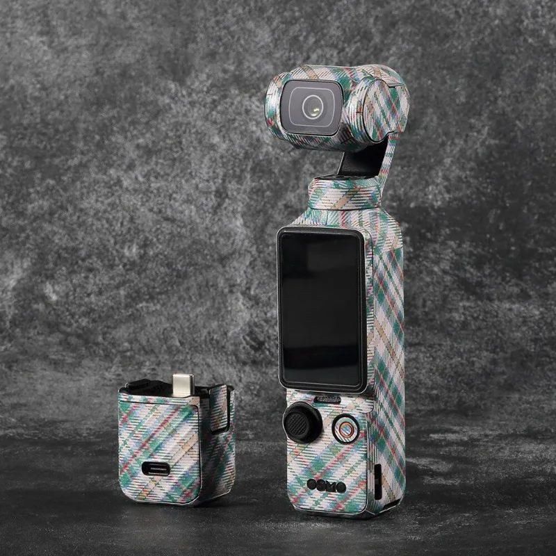 For DJI Pocket 4 Camera Sticker Vinyl Wrap Film Osmo Pocket4 Camera Body Protective ﻿Anti-Scratch Decal Skin Protector Coat