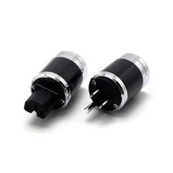 Furutech FI-50 NCF Audio CD Power Amplifier Rhodium Plating on US/EU Power Carbon Fiber Plug