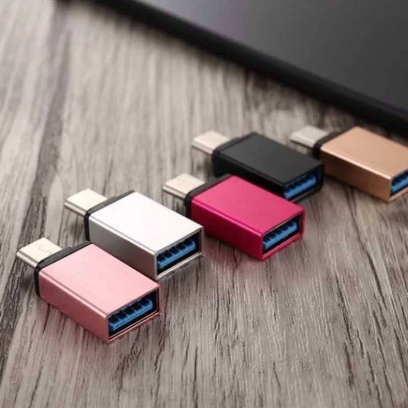 Mini Fast Charging Data Connecter Transmission With U-Disk Transfer Type-C To USB 3.0 Charger Type-C USB Adapter