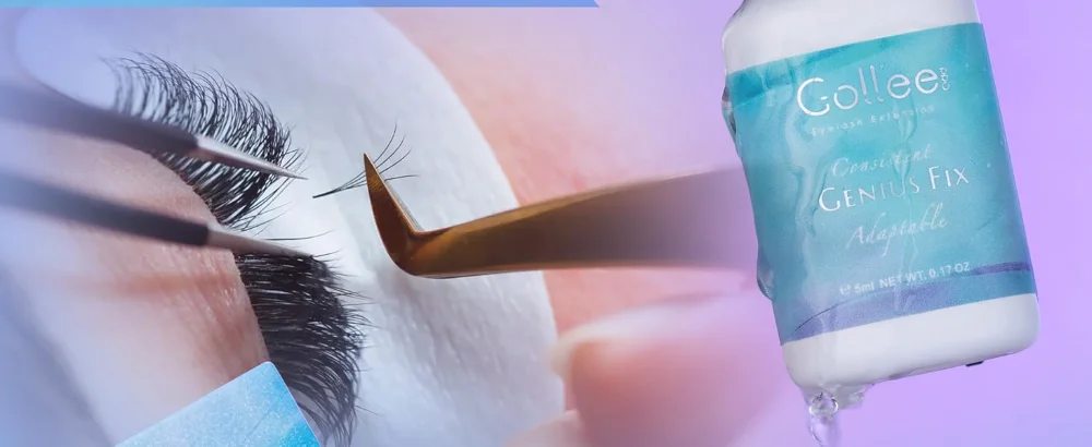 Gollee All Weather 0.5S Quick Drying Eyelash Extension Glue Professional Eyelash Adhesive Super Bonder Eye lash Booster