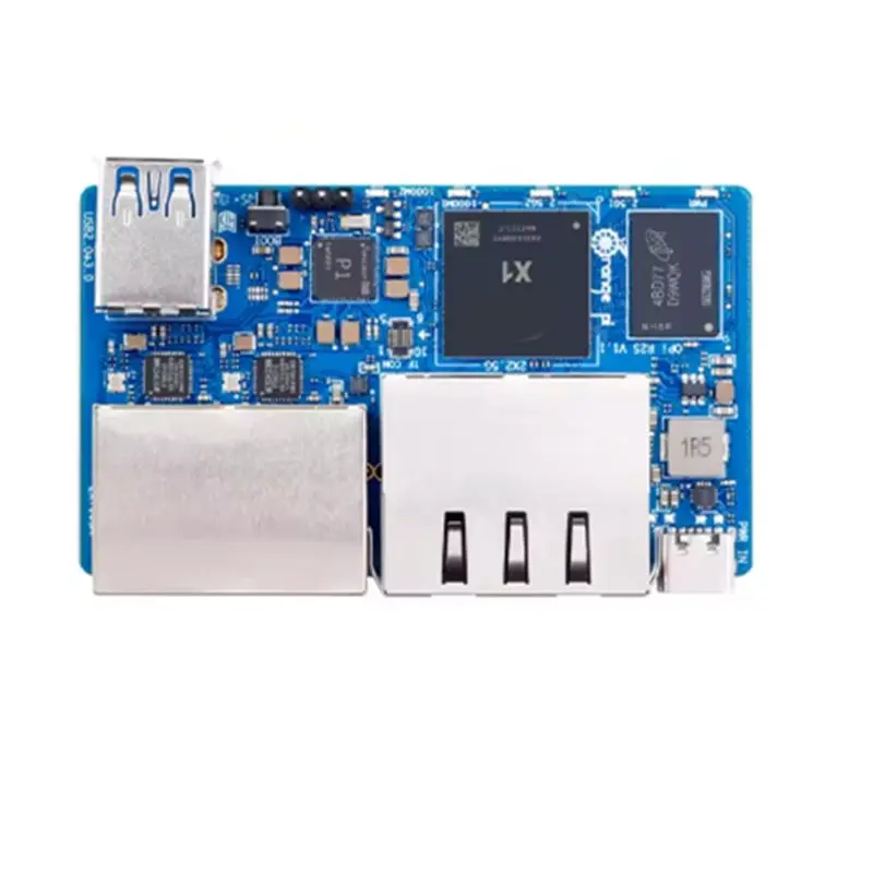 -[A51I Digital]3X For Orange Pi R2S 2GB RAM 8GB EMMC Development Board 8-Core RISC-V AI 2TOPS CPU Dual LAN Port Mini PC