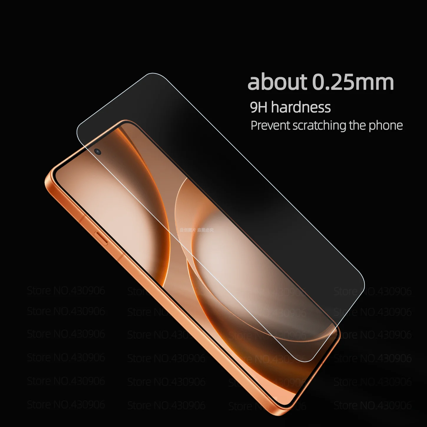 Für OPPO Find X9 Ultra Displayschutzfolie Hochwertige Transparente Schutzfolie aus Gehärtetem Glas 2.5D 9H Für OPPO Find X9 Ultra – Detail 2