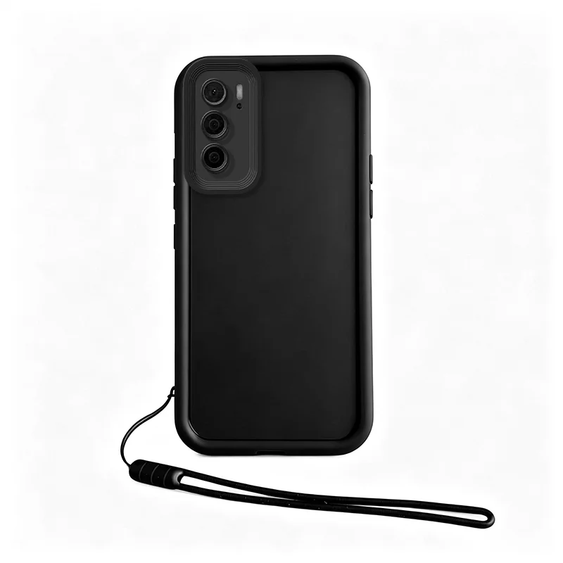Phone Case for Samsung Galaxy Wide 8 7 Quantum 6 5 Buddy Jump 4 3 2 frosted shockproof protection back cover with hanging rope